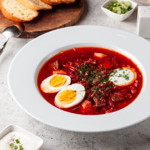Борщ по-польски